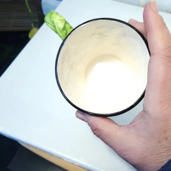 RARE Fitz & Floyd Sunflower Basket weave Cup 1992 - Picture 6 of 6